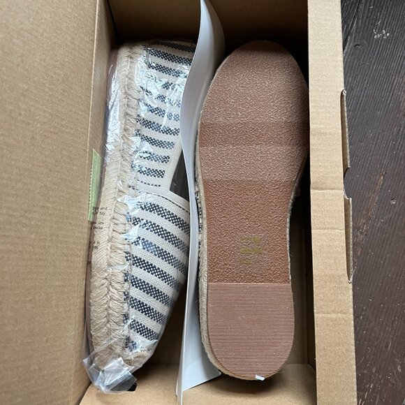 J Crew Factory - Canvas Slip On Espadrilles - Picture 2 of 6